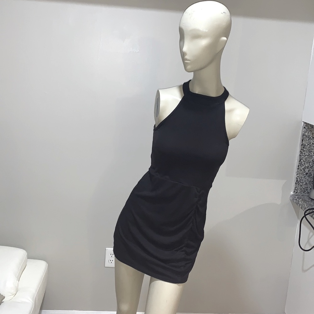 Society + Stitch mock neck mini dress medium xs